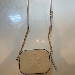 Small White Tory Burch Cross Body